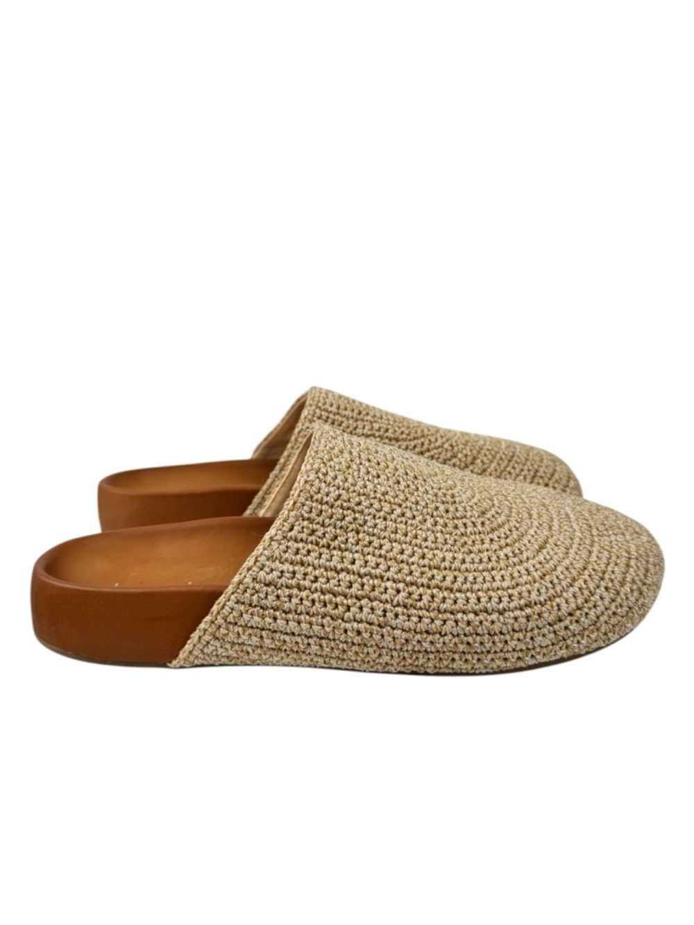 The Sak Bolinas Clog Sz 8 Bamboo Static Slip On Comfort Boho Woven New - Picture 7 of 13